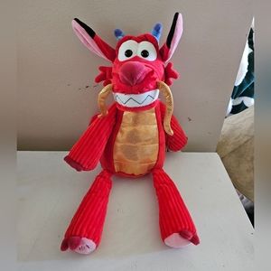 Scentsy Mulan Mushu Dragon Plush Buddy